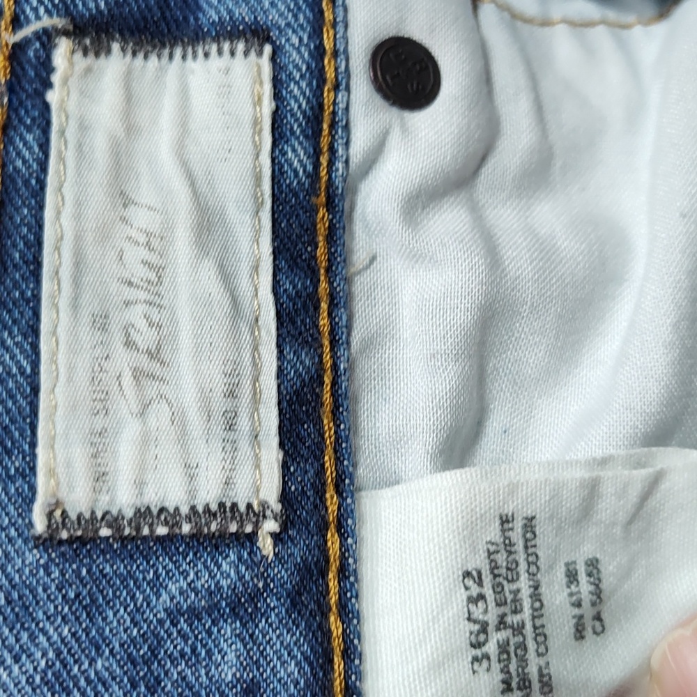 36x32 Denim & Supply Ralph Lauren Mens Straight Fit Jeans Excellent Condition - Picture 8 of 10